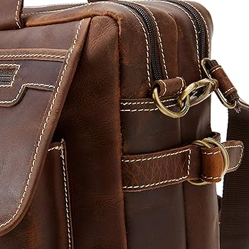 Amazon.co.jp: 16インチ ビンテージ バッファローレザー